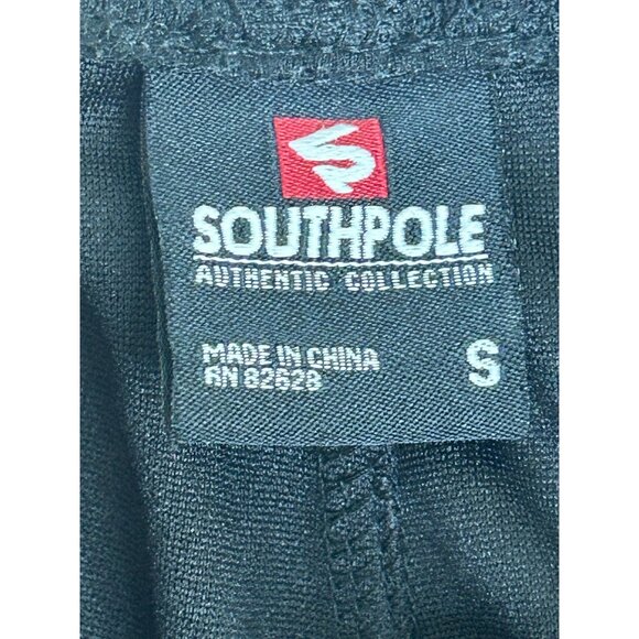 Southpole Basketball Shorts Men's S Black Drawstring Elastic Waist Gym Training - Picture 4 of 5